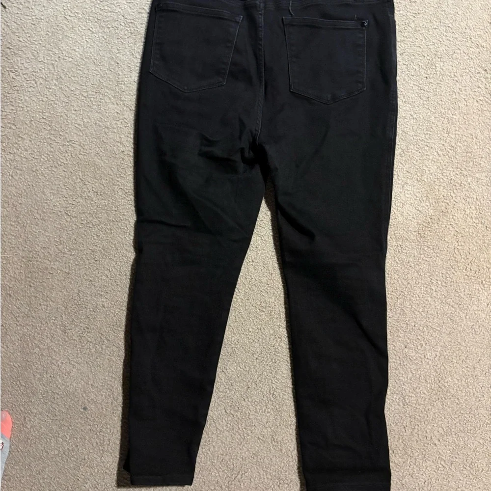 Judy Blue Skinny Fit Black Jeans Size 15/32 A5 - Picture 2 of 5